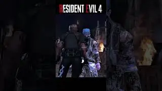 Resident Evil 4 - MOD Can You Escape - Saddler On Fire     #gaming #re #re4