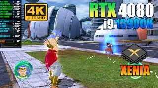 Dragon Ball Raging Blast 1 | Xenia Canary 2023 | Xbox 360 Emulator | RTX 4080 | i9 13900K | 4K 60FPS