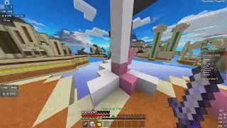 sound Minecraft Bedwars ASMR whit Autoclicker hack (60 cps) on CoralMc