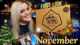 NOVEMBER GEEK GEAR WIZARDRY 2021 STANDARD BOX UNBOXING | VICTORIA MACLEAN