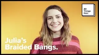 How to braid bangs | All Things Hair