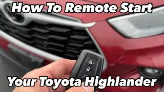 Toyota Highlander 2020-2025 &ndash; jak uruchomić zdalnie