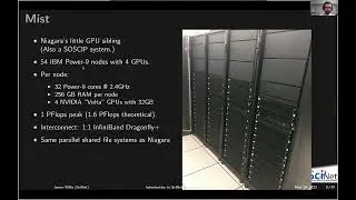 Intro to SciNet, Niagara and Mist