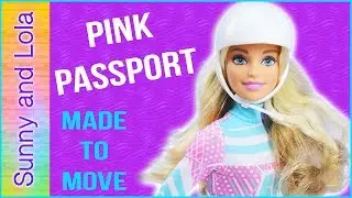 Barbie Pink Passport Made To Move Skier
