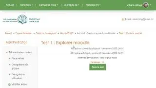 06 - Modifier un évènement sur Moodle