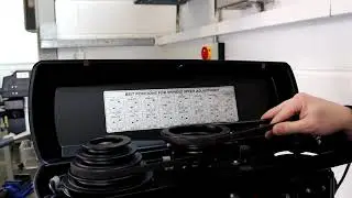 Pillar Drill - Changing Spindle Speed - GTA England