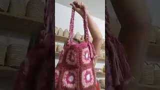Bol&ccedil;a de croch&ecirc; a pronto entrega 