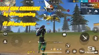 FIRST GUN CHELLENGE Ft. @tondegamer || by faug gaming || youtube