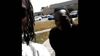 Justin ratchet with Chuck van dam an my lil Sister kick in the shit