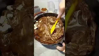 Chocolate snowflake candy Withy Cutting Asmr