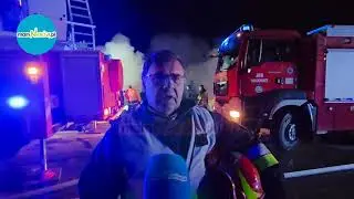 Pożar na Kocierzu - relacja komendanta powiatowego