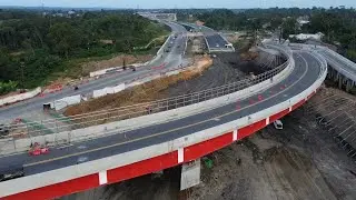 IKN TERKINI TOL IKN KM 23 KM 24 OP6 TERUS DI KEBUT LEBARAN SELESAI 