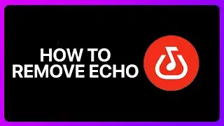 How To Remove Echo In Bandlab Tutorial