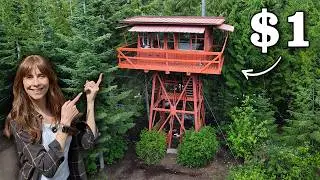 How a $1 Fire Tower Became the Ultimate Off-Grid Airbnb