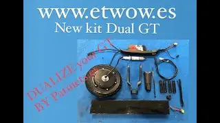 Dual GT Tutorial - Convert your E-twow GT 🛴  with dual motor and Upgraded Battery.