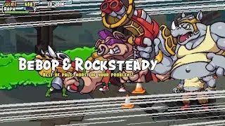 Tmnt Shredder’s Revenge; episode 7: Roof Running Reptiles ! Bebop & Rocksteady 