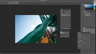 Pen Tool, Paths, Convert Path to Selection, Hue Adjustment Layer