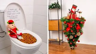 TOP 10 Funny XMAS Decoration IDEAS To AMAZE Your GUESTS!