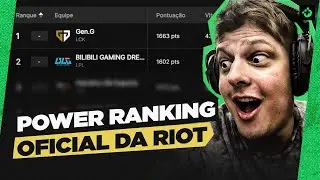 Power Rankings da RIOT! O CBLOL tem o pior time do mundo ☠️