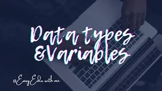 Data type and Declaring variables