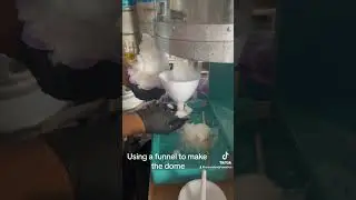 Making shaved ice fast with a funnel!