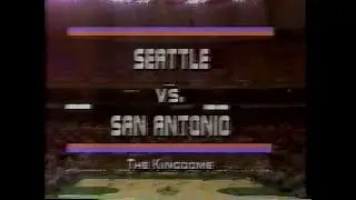 1982 WCSF Game 1 Spurs @ Sonics