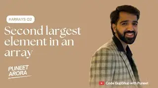 🚀 Second Largest Element In An Array | JavaScript | Interview Preparation Series