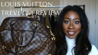 LOUIS VUITTON TREVI GM | REVIEW & WHAT'S IN MY BAG | itsmekatrice