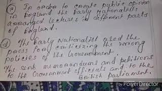 EARLY NATIONALIST