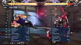 Lee Chaolan Acid Rain Combo (Tekken 8)