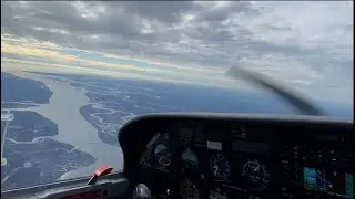 Flying to the GULFSTREAM FACTORY! | DA20 VFR to Savannah - (ATC Included) | FLIGHT VLOG