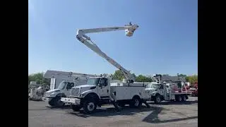 60' Terex Hi-Ranger XML55 on a 2009 International 7300 4x4