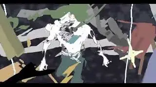 Mahorga walking in Malevolent shrine domain, Sukuna vs Mahoraga, walk