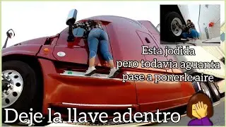 Tuve que pasar a echar aire 🛞 me quede afuera 🤦‍♀️