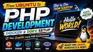 From Ubuntu to PHP Development 🚀 | Docker + DDEV Setup for Laravel, WordPress & PHP