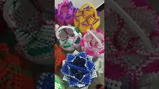 #handmade #plastic wire#new flowers hand bag#new design bag👜💼