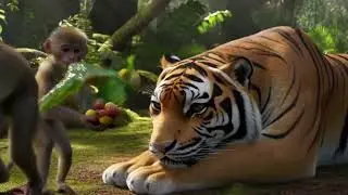 The Blind Tiger and the Guiding Monkey &mdash; A New Story of Trust