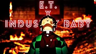 Tanjiro // Uzui vs Gyutaro「AMV/EDIT」- 4K  | Industry Baby, E.T「Demon Slayer』-「2160p Quality』