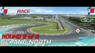 Sim Race SA - 2025.1 simST - Round 2 of 5 - Sepang North [powered by JooTech Simworks]