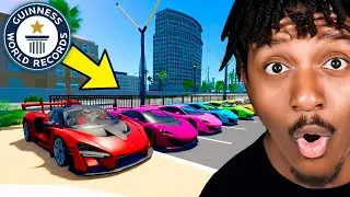 I Accidently Hosted The WORLDS BIGGEST Car Meet In Driving Empire!