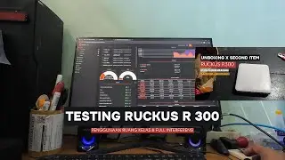 REVIEW TESTING ON SITE ACCES POINT RUCKUS R300 SECOND | ON SCHOOL APPLICATION
