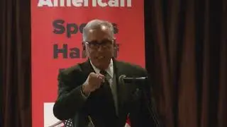 Jerome Jurenovich at Croatian American Sports Hall of Fame