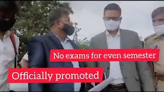mysore University declares exam promotion for even semester 2 and 4 sem | karnataka says no exam