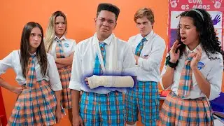 RAFAEL E RAISSA VIRARAM ESTRELAS DA INTERNET (Vídeo educativo ensinando a ser popular)