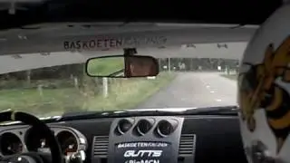 Nissan 350Z Flex Fuel - Barneveld Rally 2009 KP 5 - Kevin Abbring - Wim Koeten