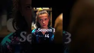 Eleven age in all seasons#subscribe #like #strangerthings