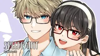 Speedpaint - Illustration Timelapse 201 (Spy x Family series)