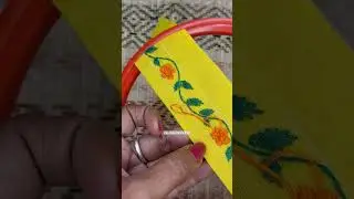 DIY Embroidery Bangles making #shorts#trending#embroidery#bangles#diy#handmade#@CR.Handcrafts