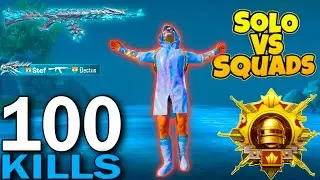 100 KILLS!🔥 IN ONME MATCHES FASTEST GAMEPLAY With BEST OUTFIT😍 PUBG MOBILE   BGMI