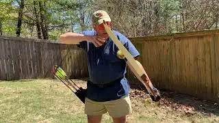 How to shoot a bow right handed when you&rsquo;re left eye dominate.